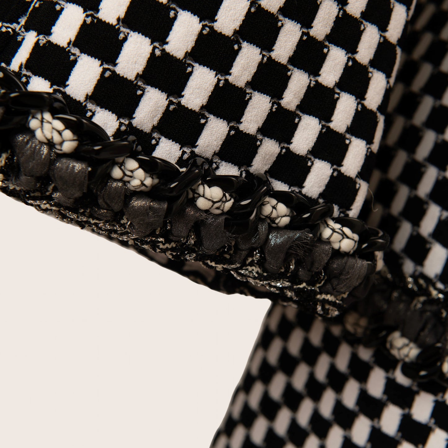 Chanel Checked Tweed Jacket