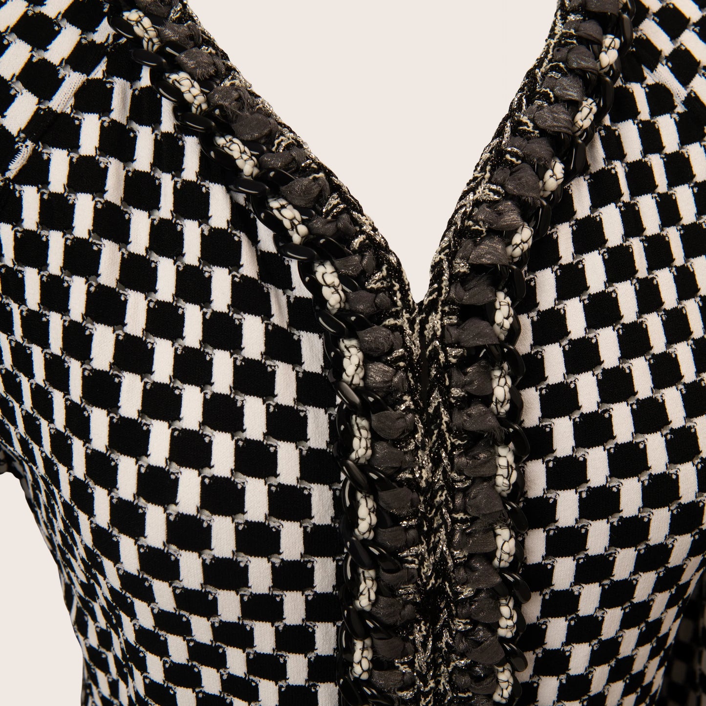 Chanel Checked Tweed Jacket