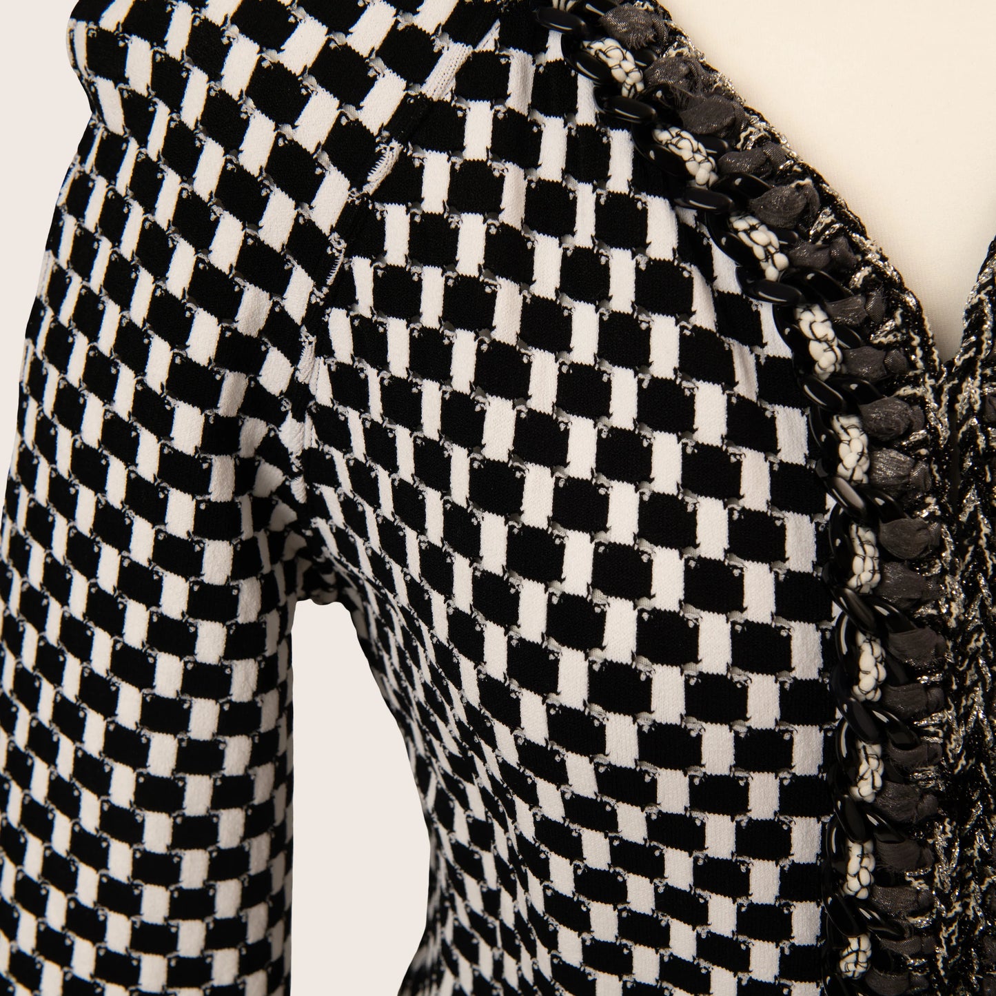 Chanel Checked Tweed Jacket