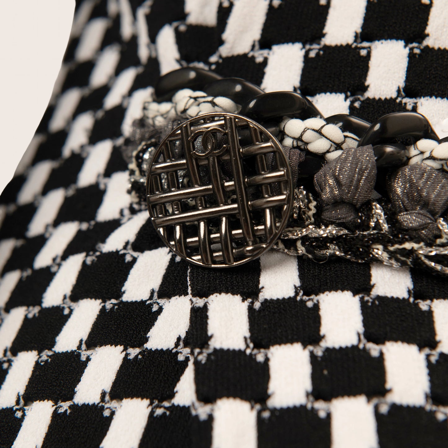 Chanel Checked Tweed Jacket