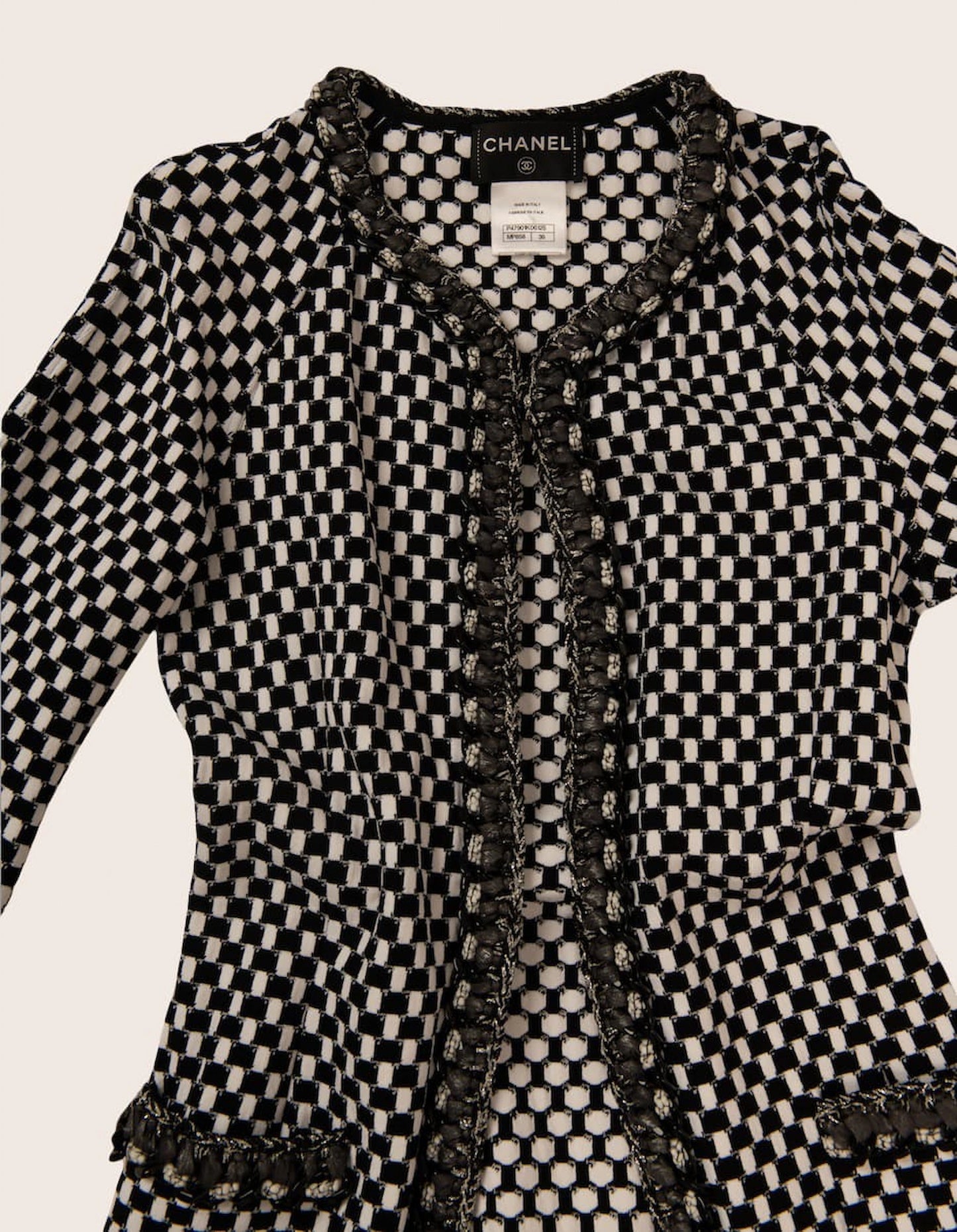 Chanel Checked Tweed Jacket