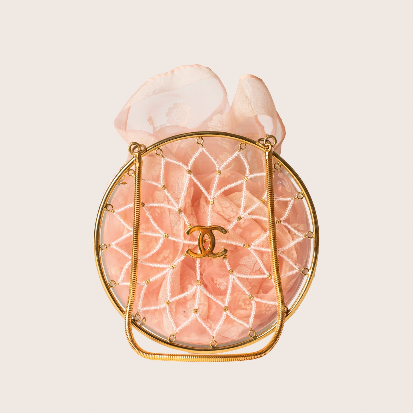 Chanel 1990-2000 Basket Handbag - Pink