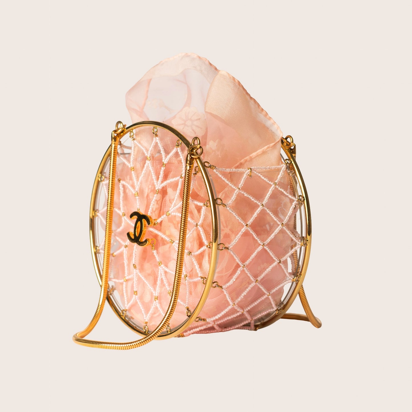 Chanel 1990-2000 Basket Handbag - Pink
