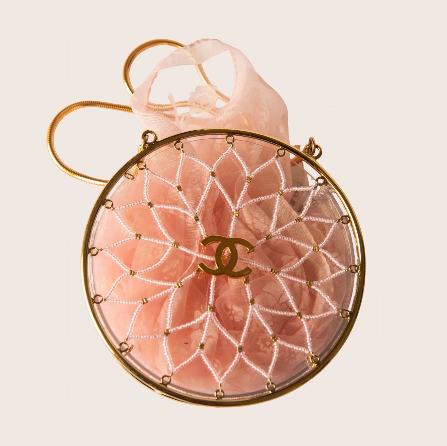 Chanel 1990-2000 Basket Handbag - Pink
