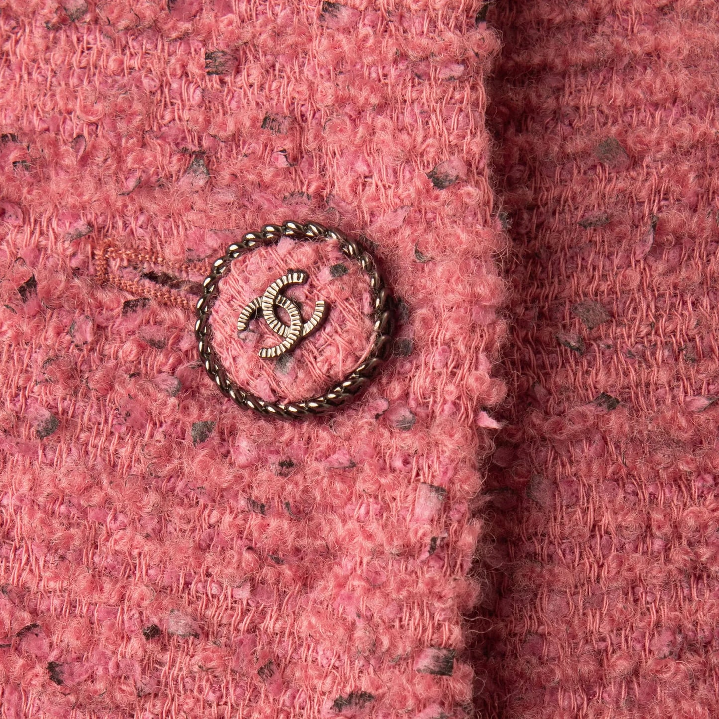 Chanel Pink Tweed Short Dress