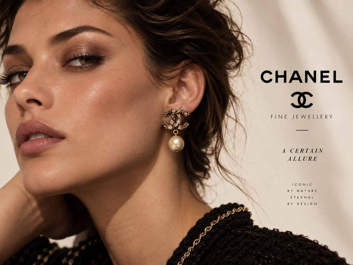 Chanel Pearl Drop Earrings
