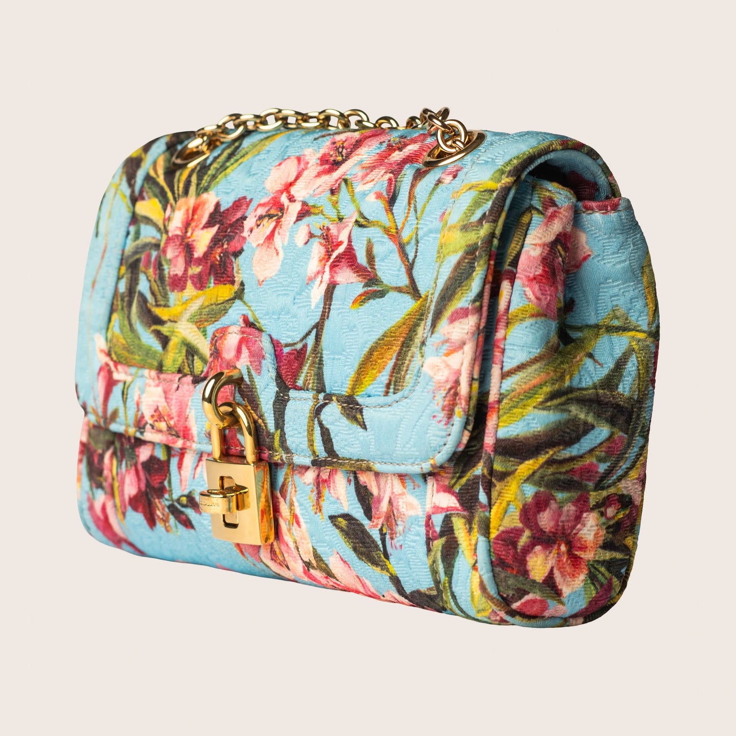 Dolce & Gabbana Floral Jacquard Shoulder Bag