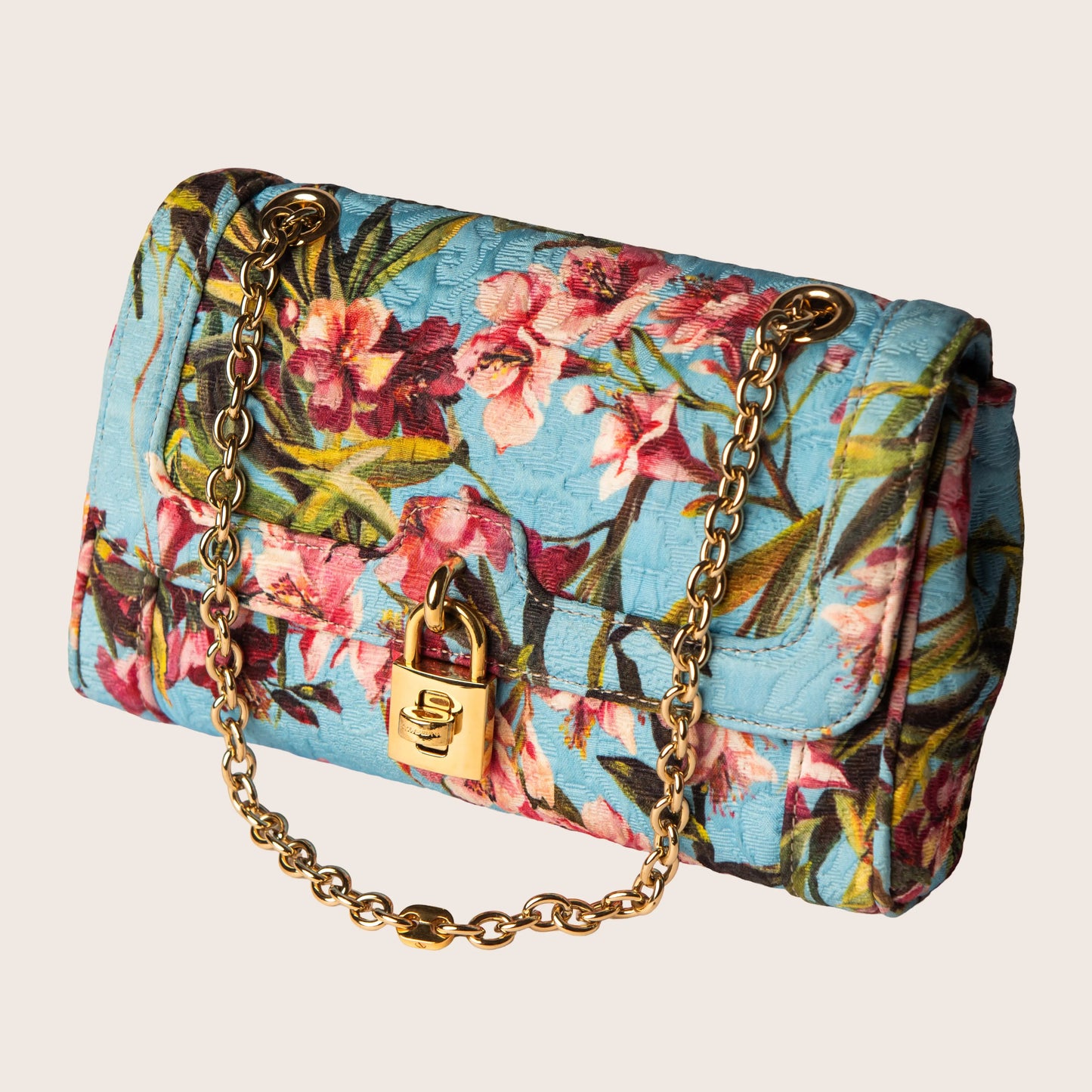 Dolce & Gabbana Floral Jacquard Shoulder Bag