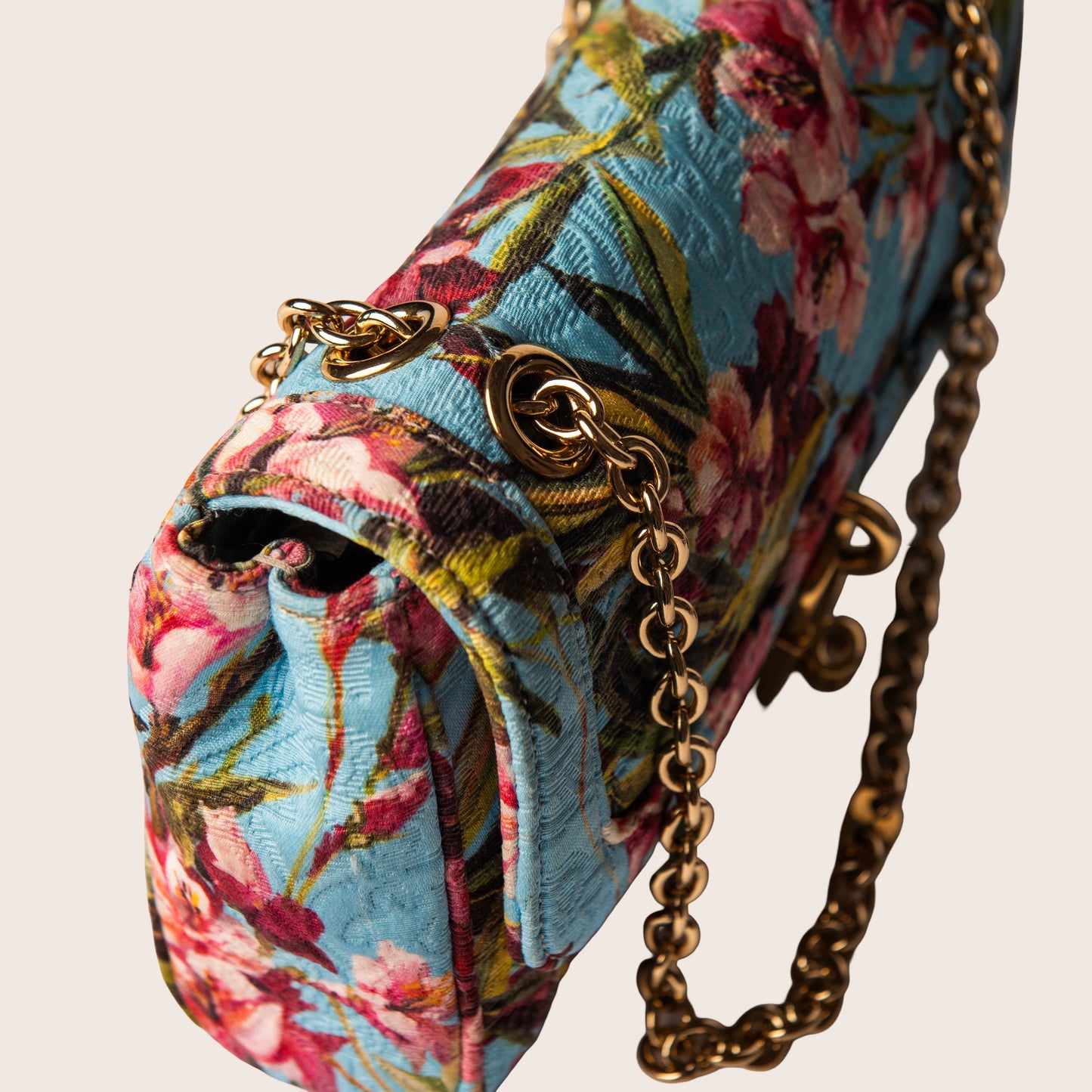 Dolce & Gabbana Floral Jacquard Shoulder Bag