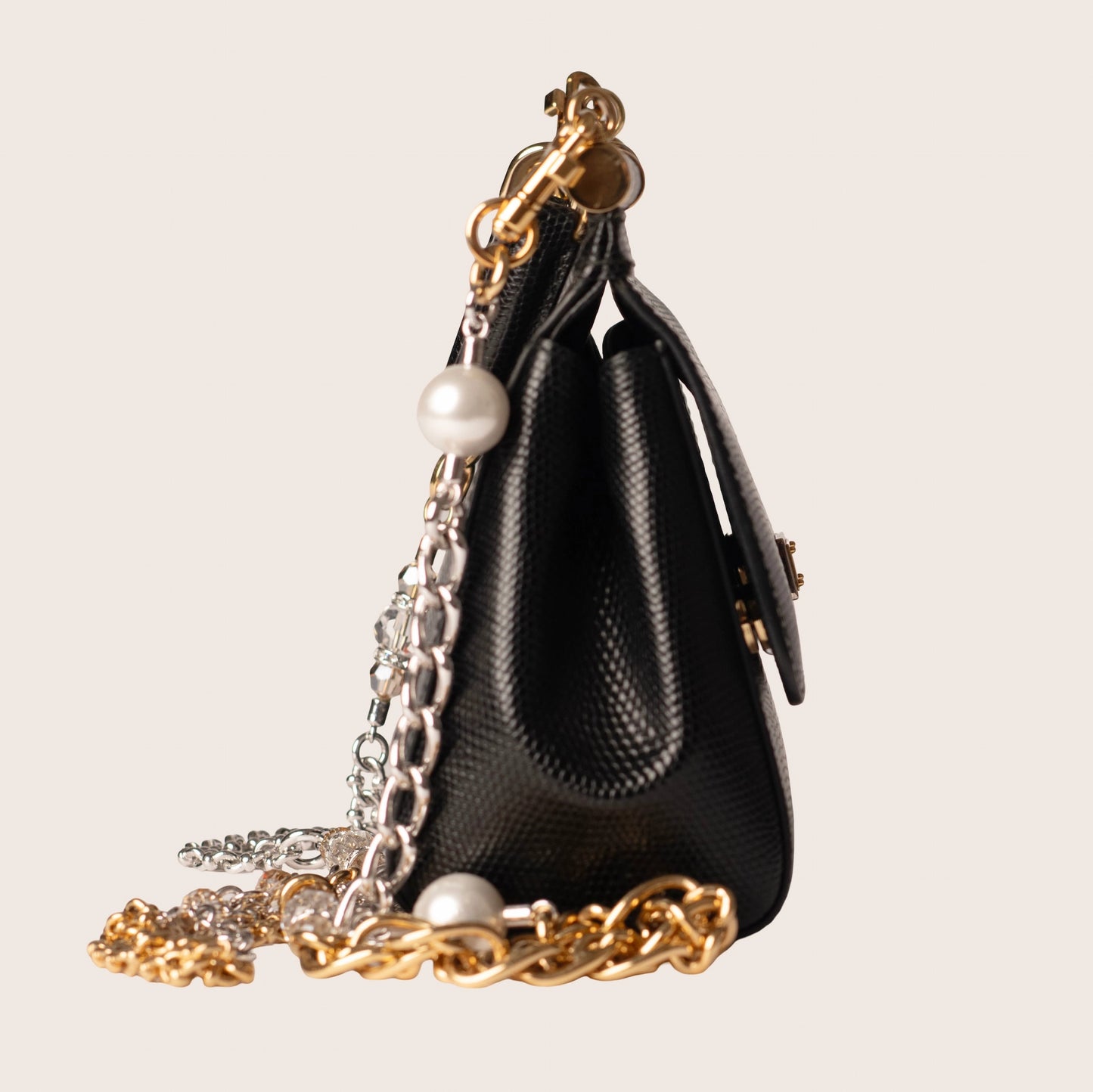 Dolce & Gabbana Embellished Miss Monica Satchel