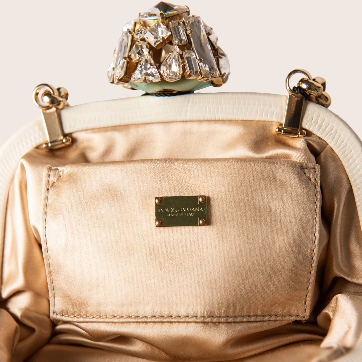 Dolce & Gabbana Canvas Minaudière
