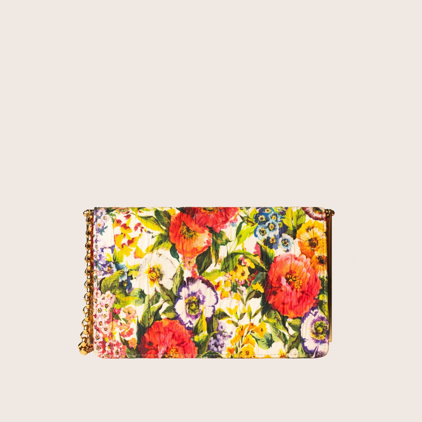 Dolce & Gabbana Floral Brocade Shoulder Bag