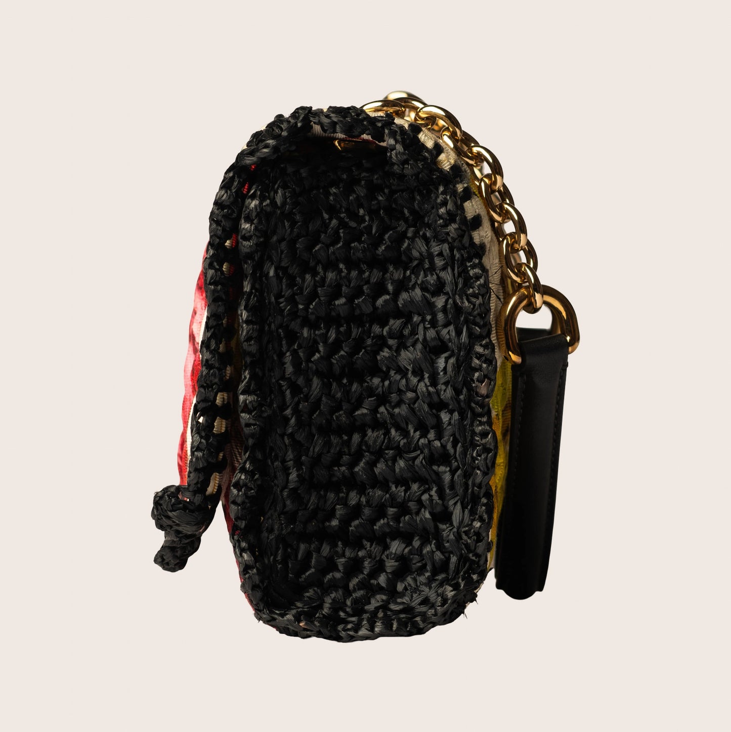 Dolce & Gabbana Quilted Floral Shoulder Bag