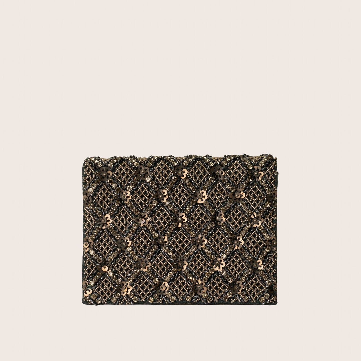 Dolce & Gabbana Key Lock Embellished Clutch