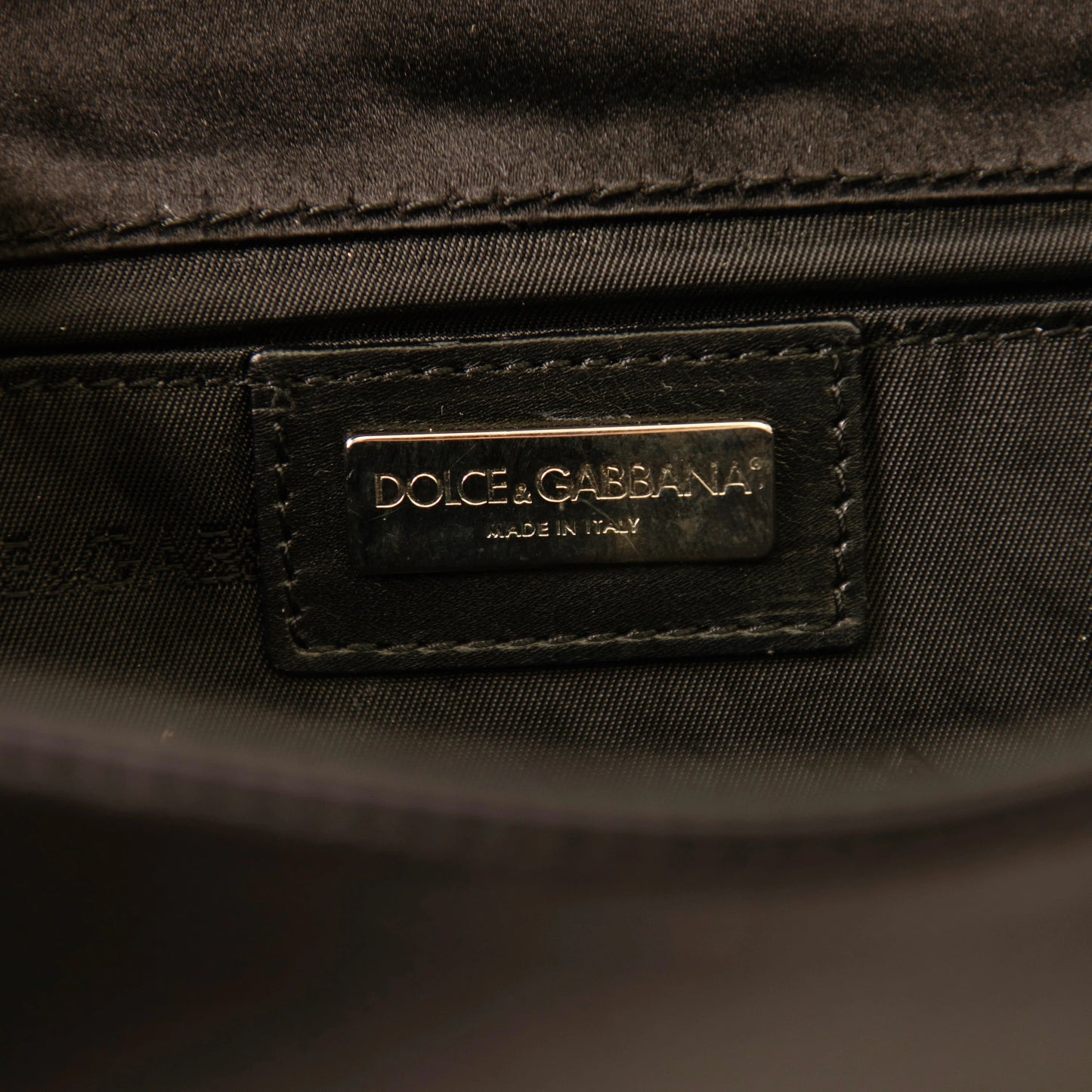 Dolce & Gabbana Key Lock Embellished Clutch
