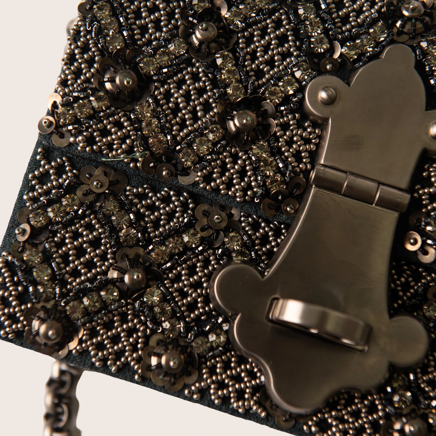 Dolce & Gabbana Key Lock Embellished Clutch