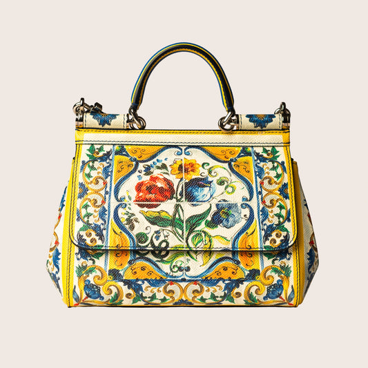 Dolce & Gabbana Miss Sicily Bag – Majolica Print Edition