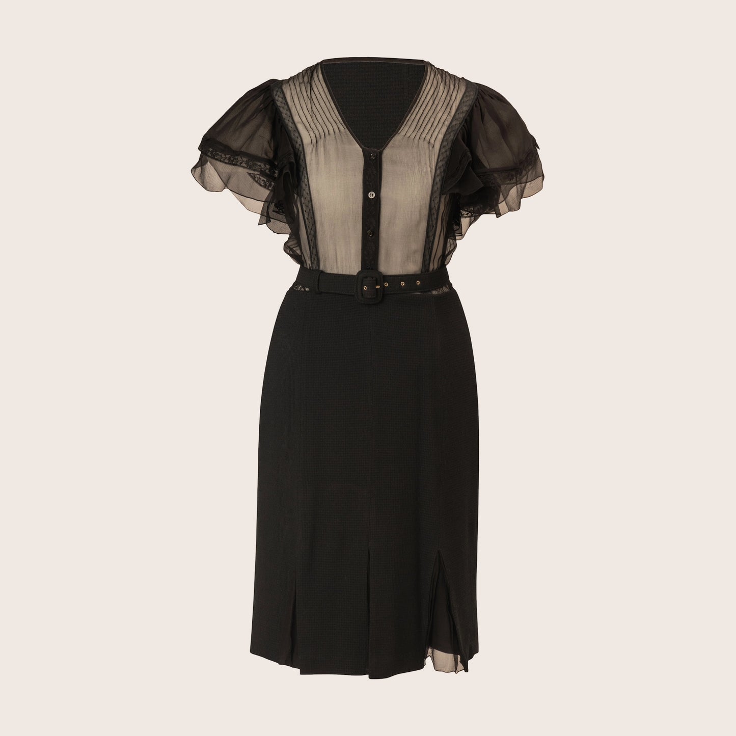 Dior Black Lace Dress