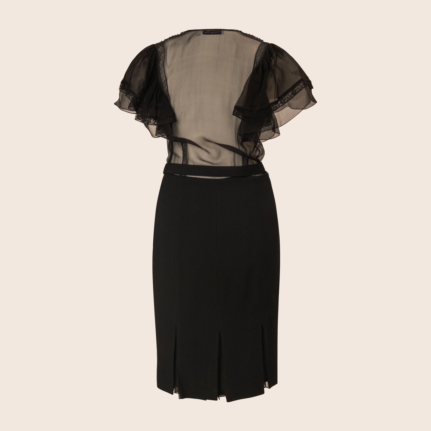 Dior Black Lace Dress
