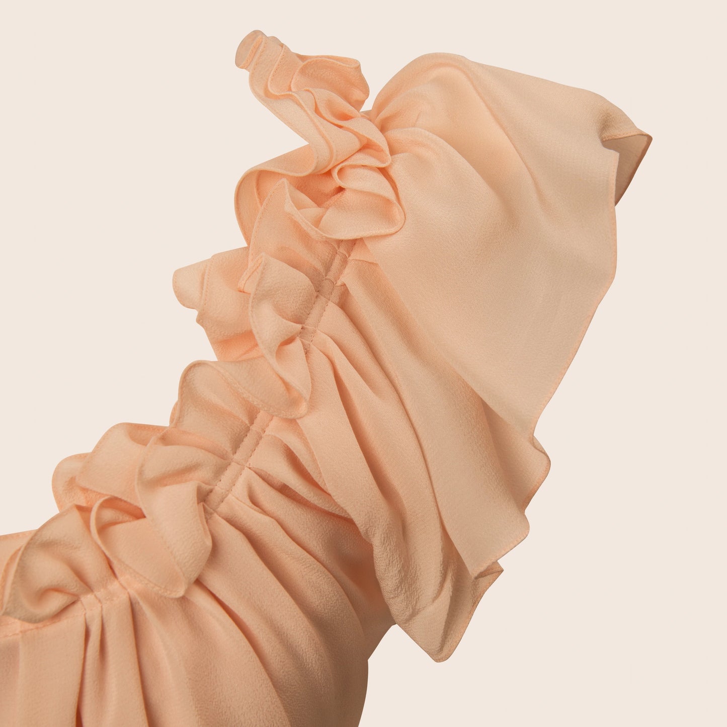 Dior Lace-Trimmed Silk Dress