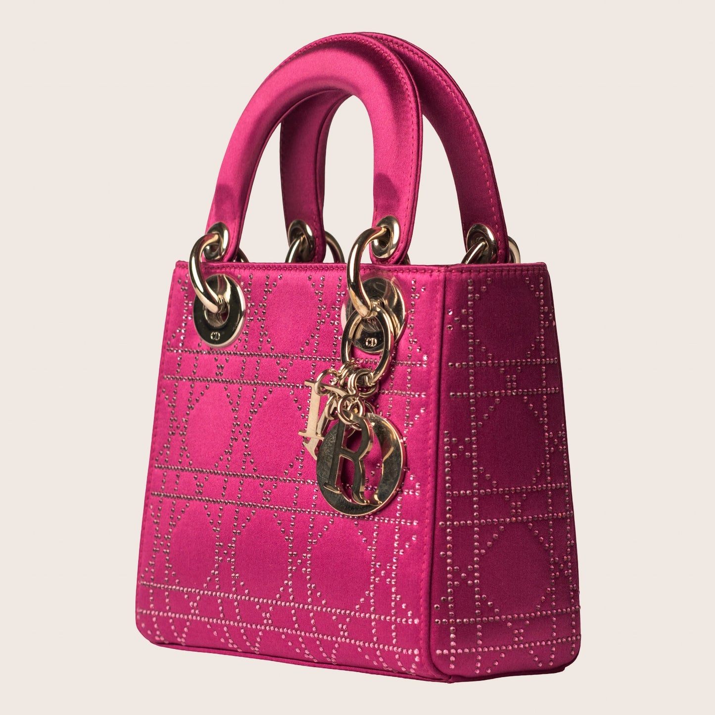 Christian Dior Mini Crystal Embellished Lady Dior