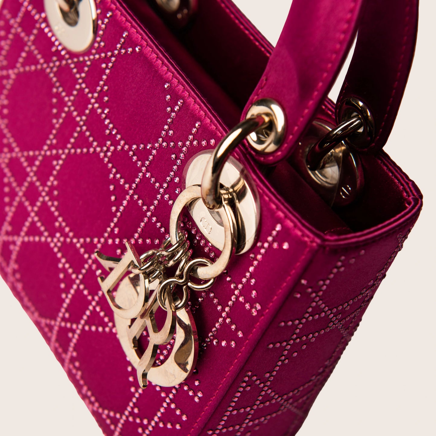 Christian Dior Mini Crystal Embellished Lady Dior