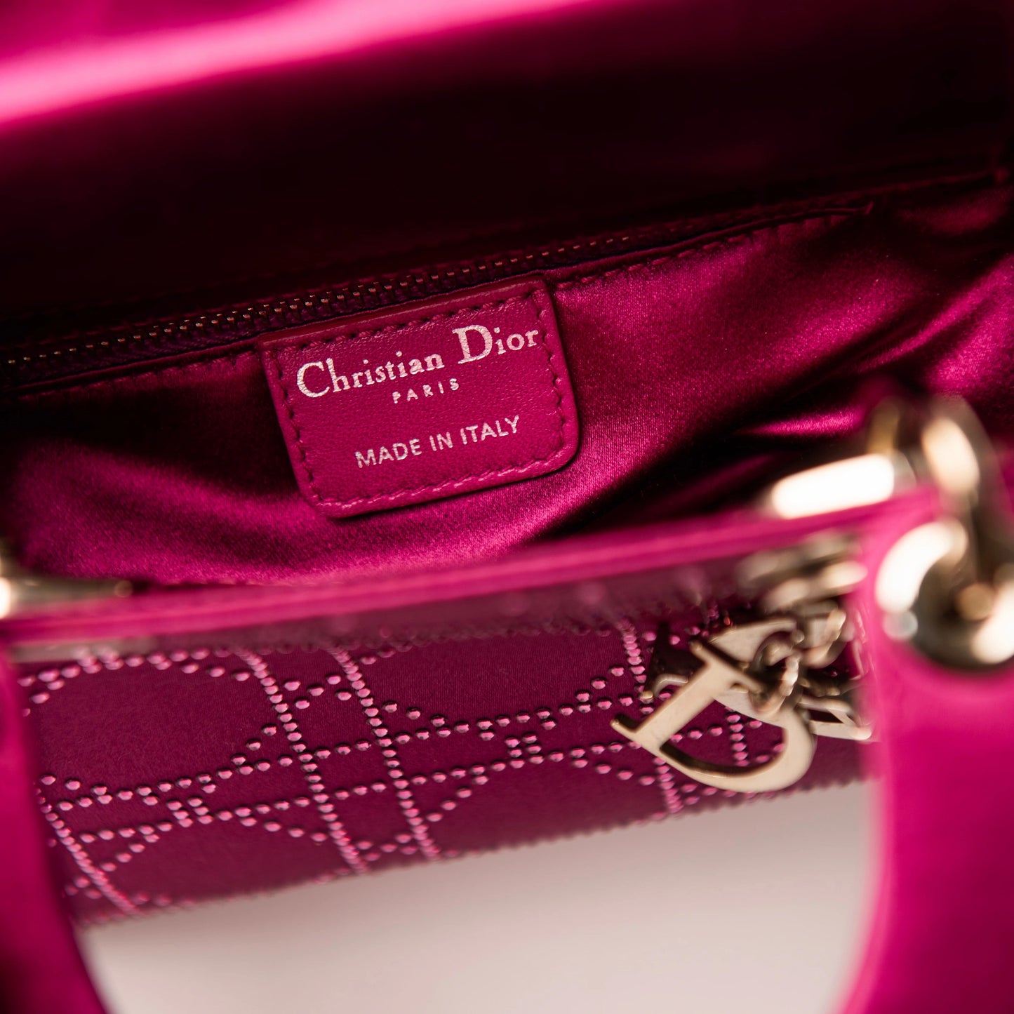 Christian Dior Mini Crystal Embellished Lady Dior