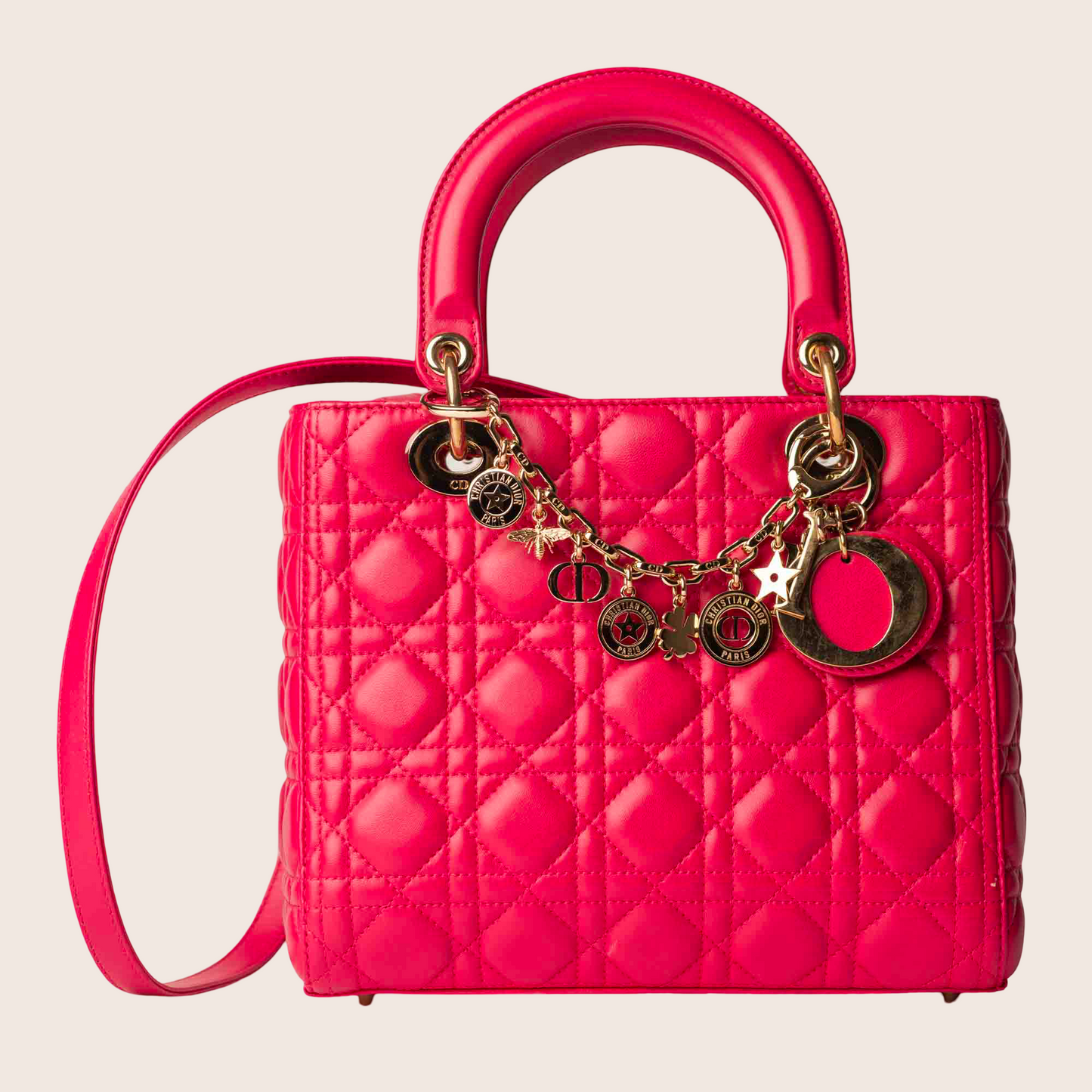 Christian Dior 2014 Lady Dior Handbag