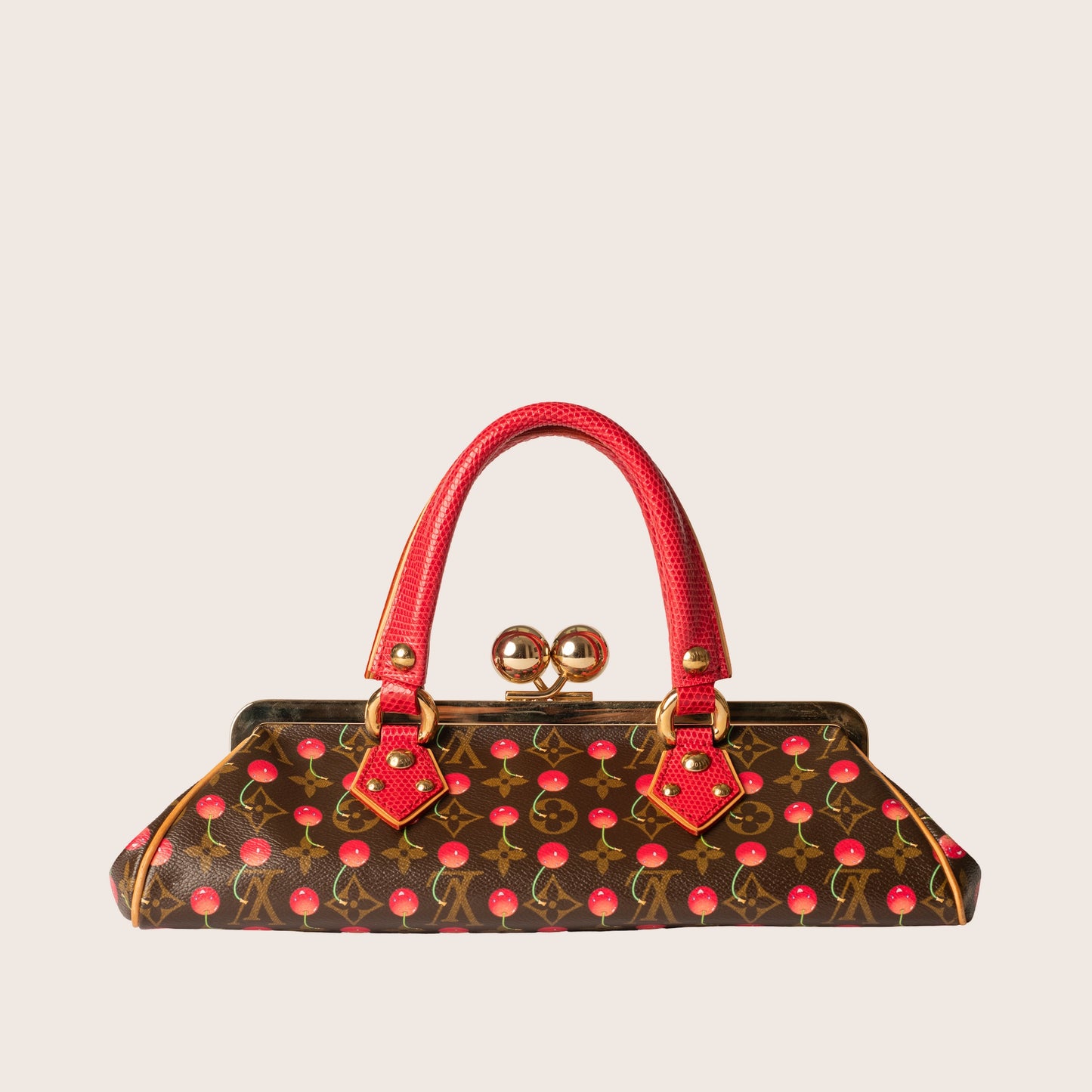 Louis Vuitton Monogram Cherry Blossom Frame Bag