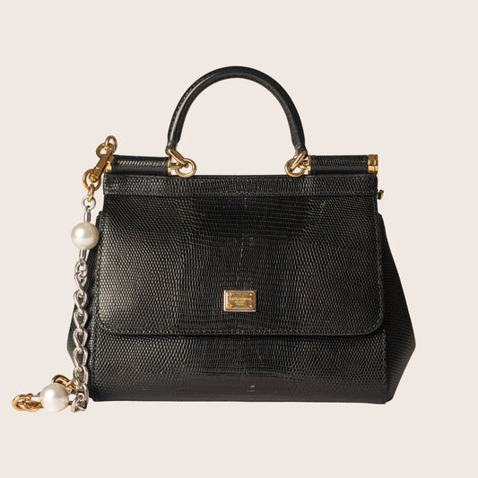 Dolce & Gabbana Embellished Miss Monica Satchel