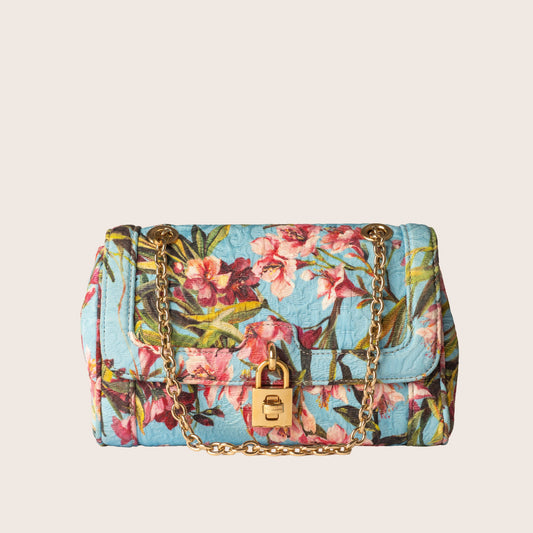 Dolce & Gabbana Floral Jacquard Shoulder Bag