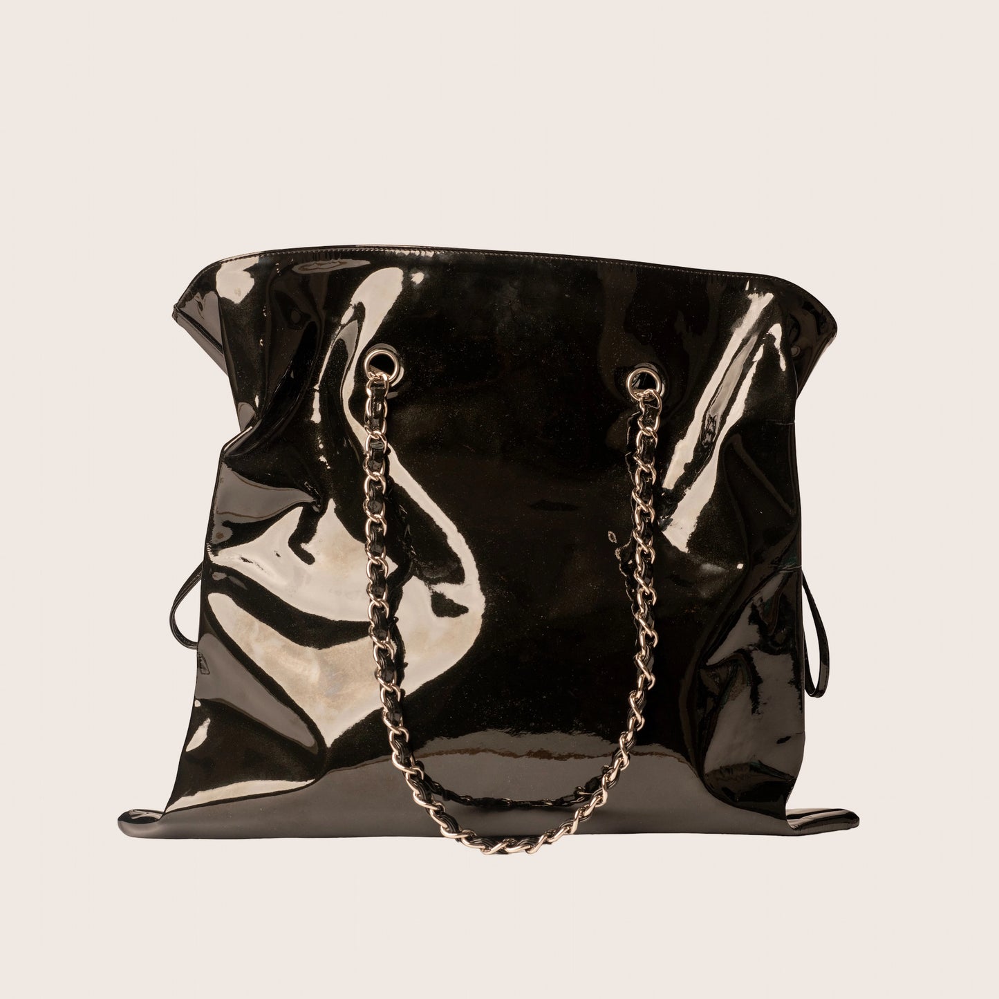 Chanel Patent Crystal Strass Bonbons Tote