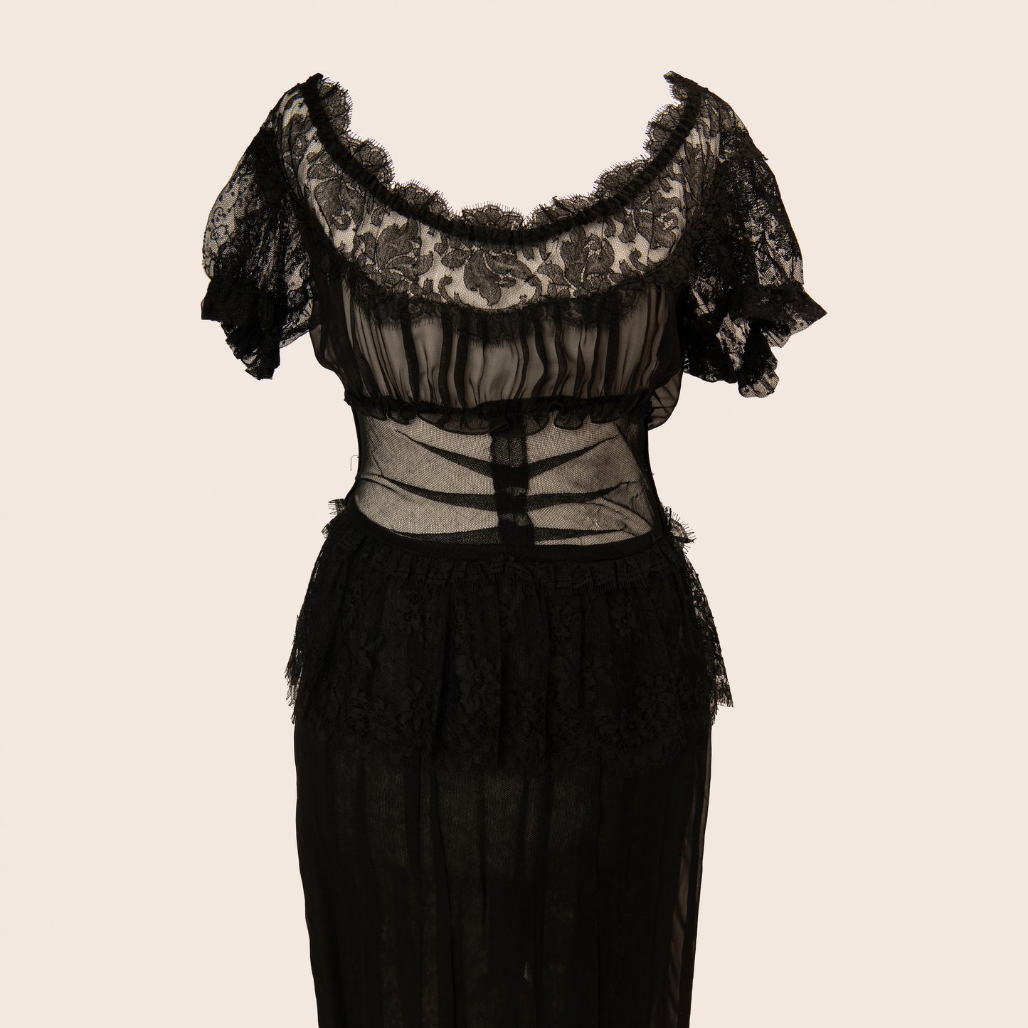 Dolce & Gabbana Black Lace Dress