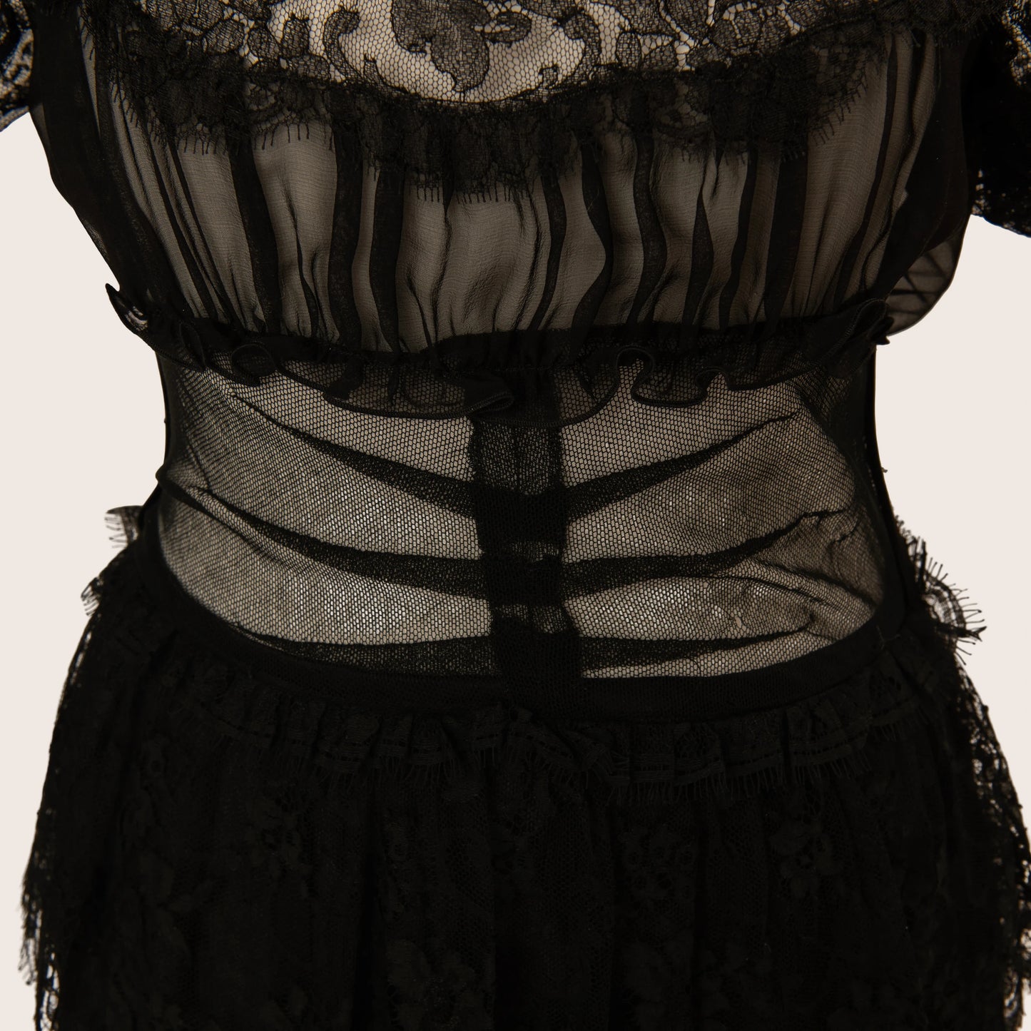 Dolce & Gabbana Black Lace Dress