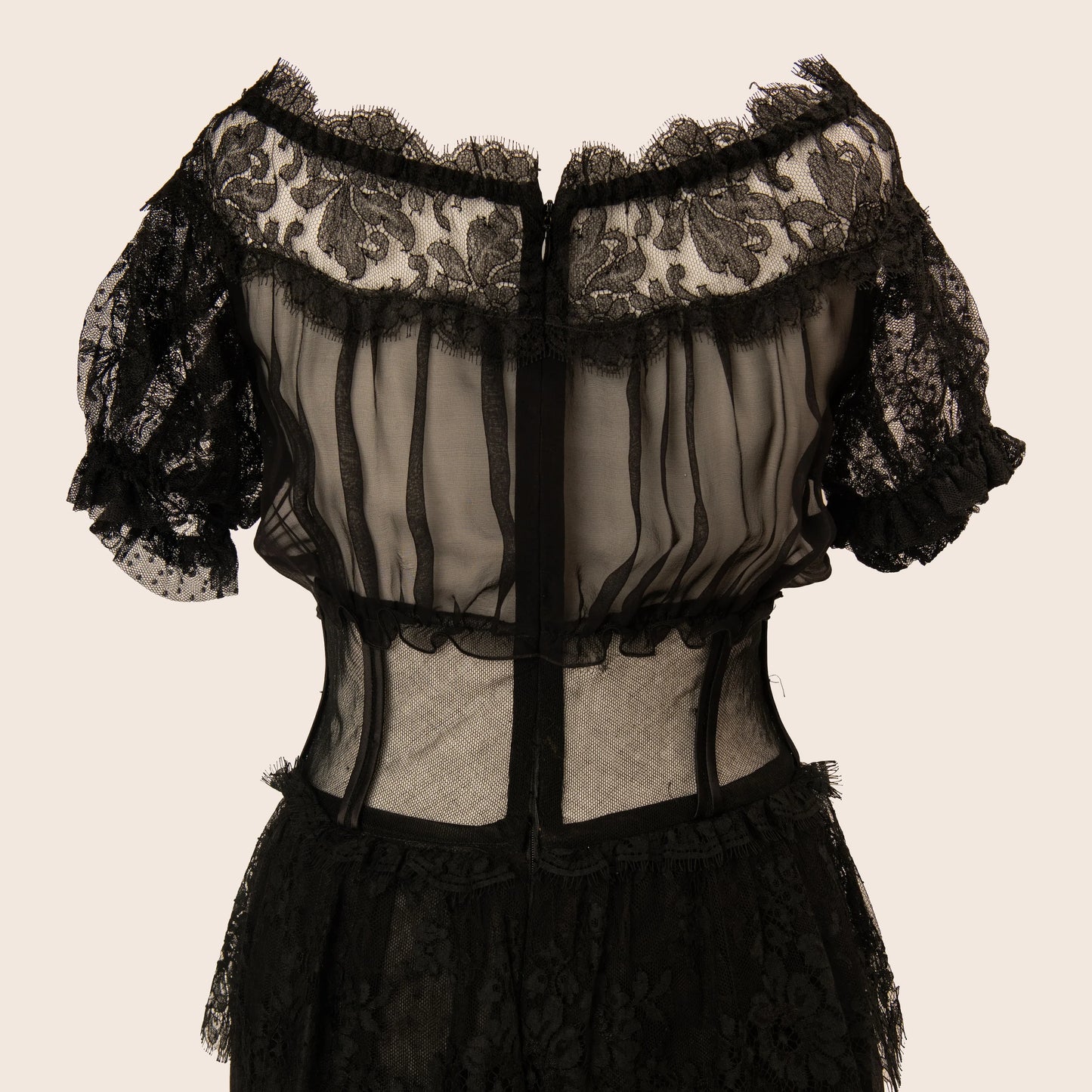 Dolce & Gabbana Black Lace Dress