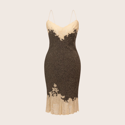 Dior Lace & Tweed Dress