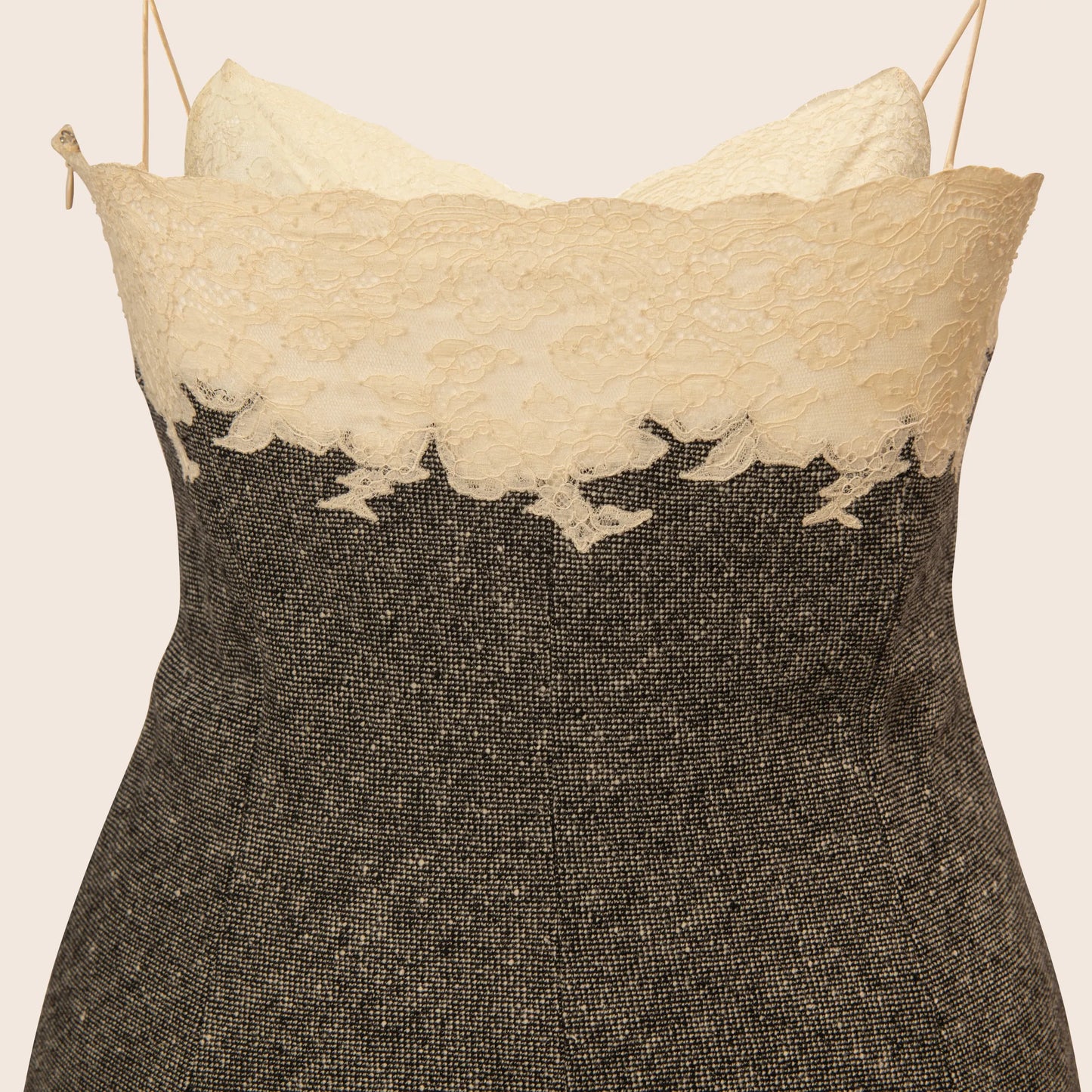 Dior Lace & Tweed Dress