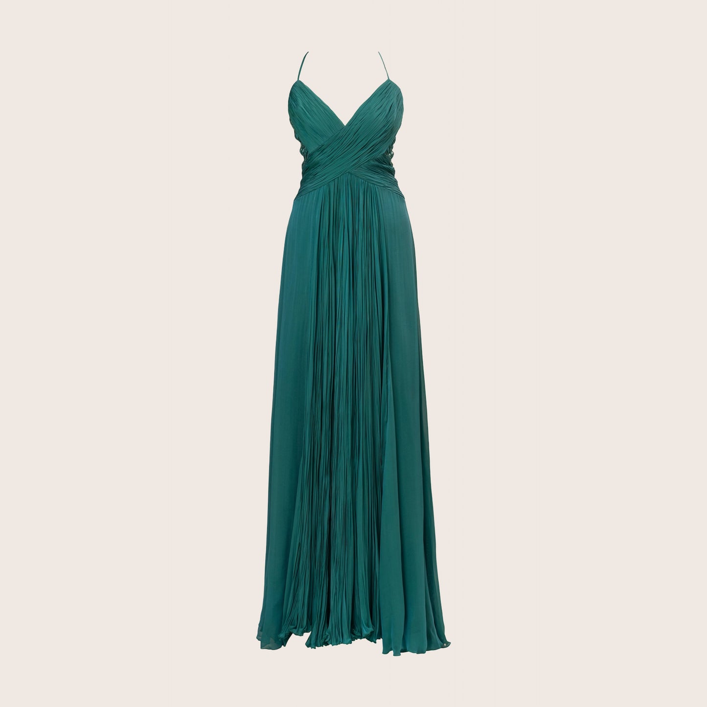 Roberto Cavalli Luxe Pleated Gown