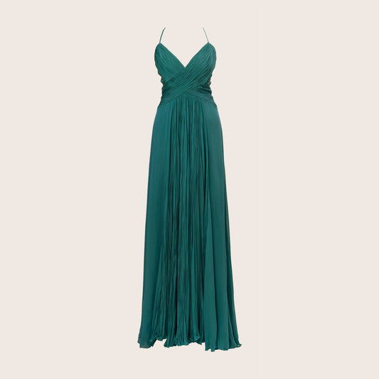 Roberto Cavalli Luxe Pleated Gown