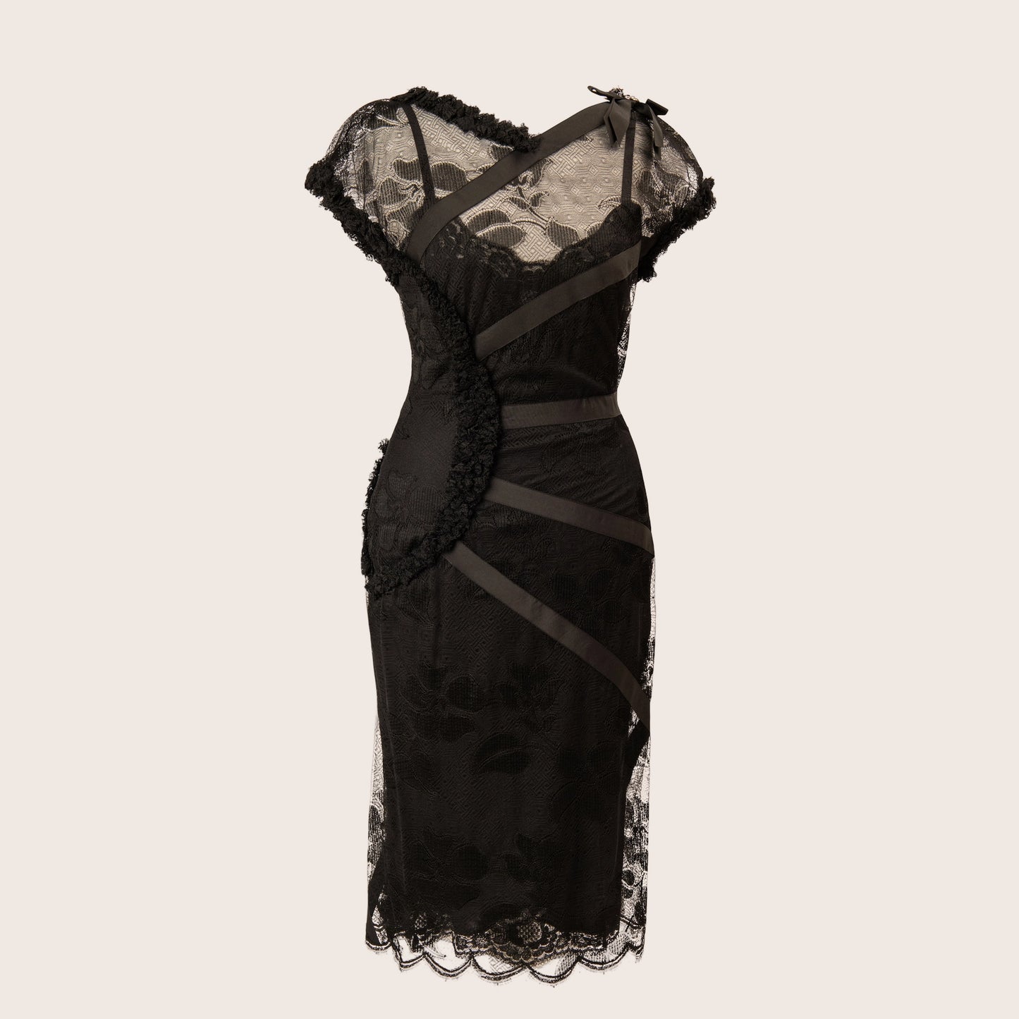 Chanel Black Lace Dress
