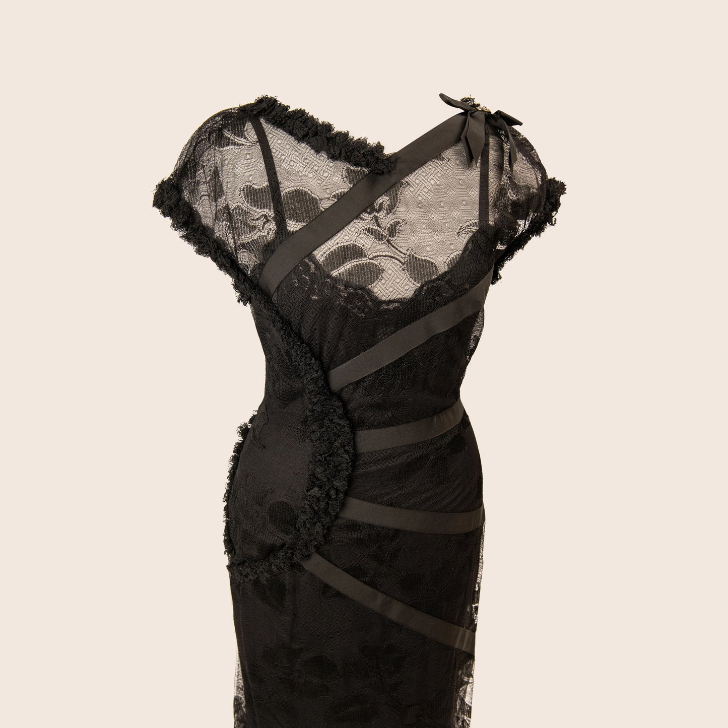 Chanel Black Lace Dress
