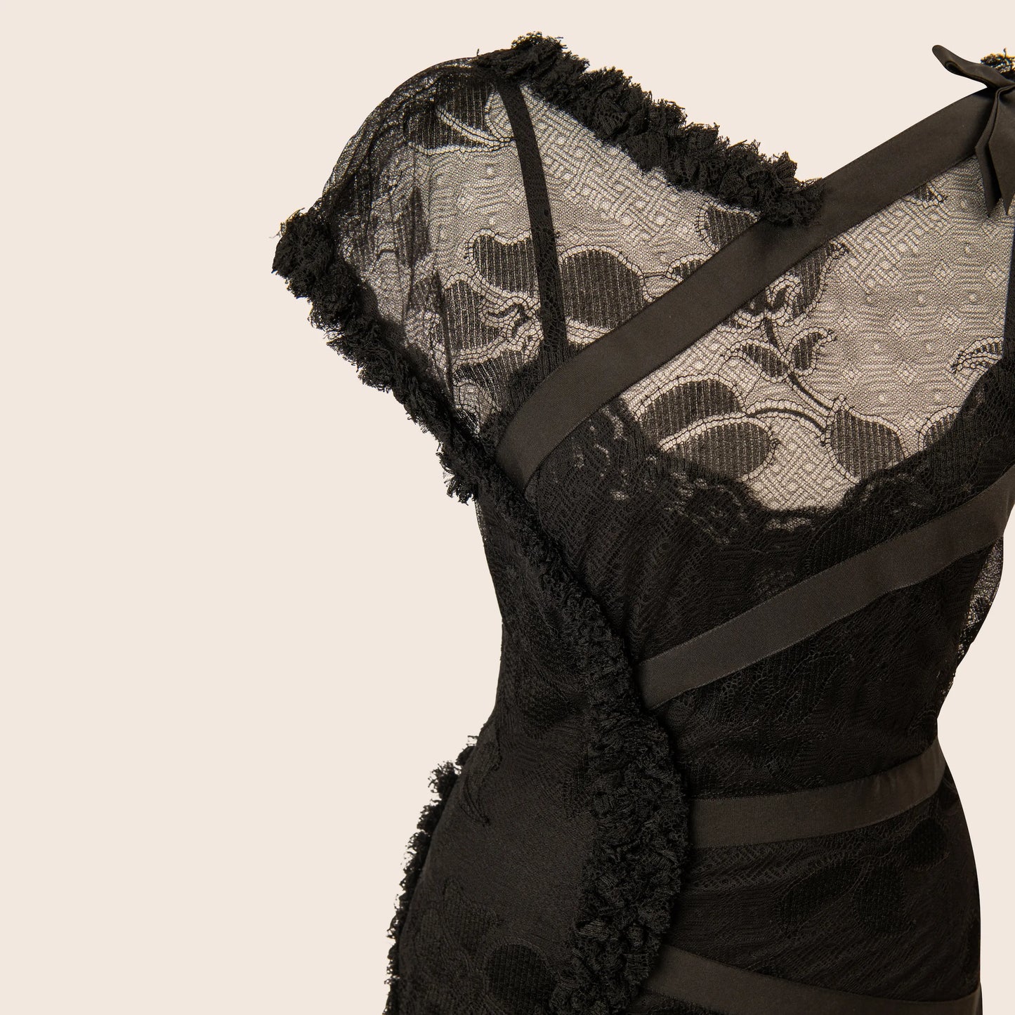 Chanel Black Lace Dress