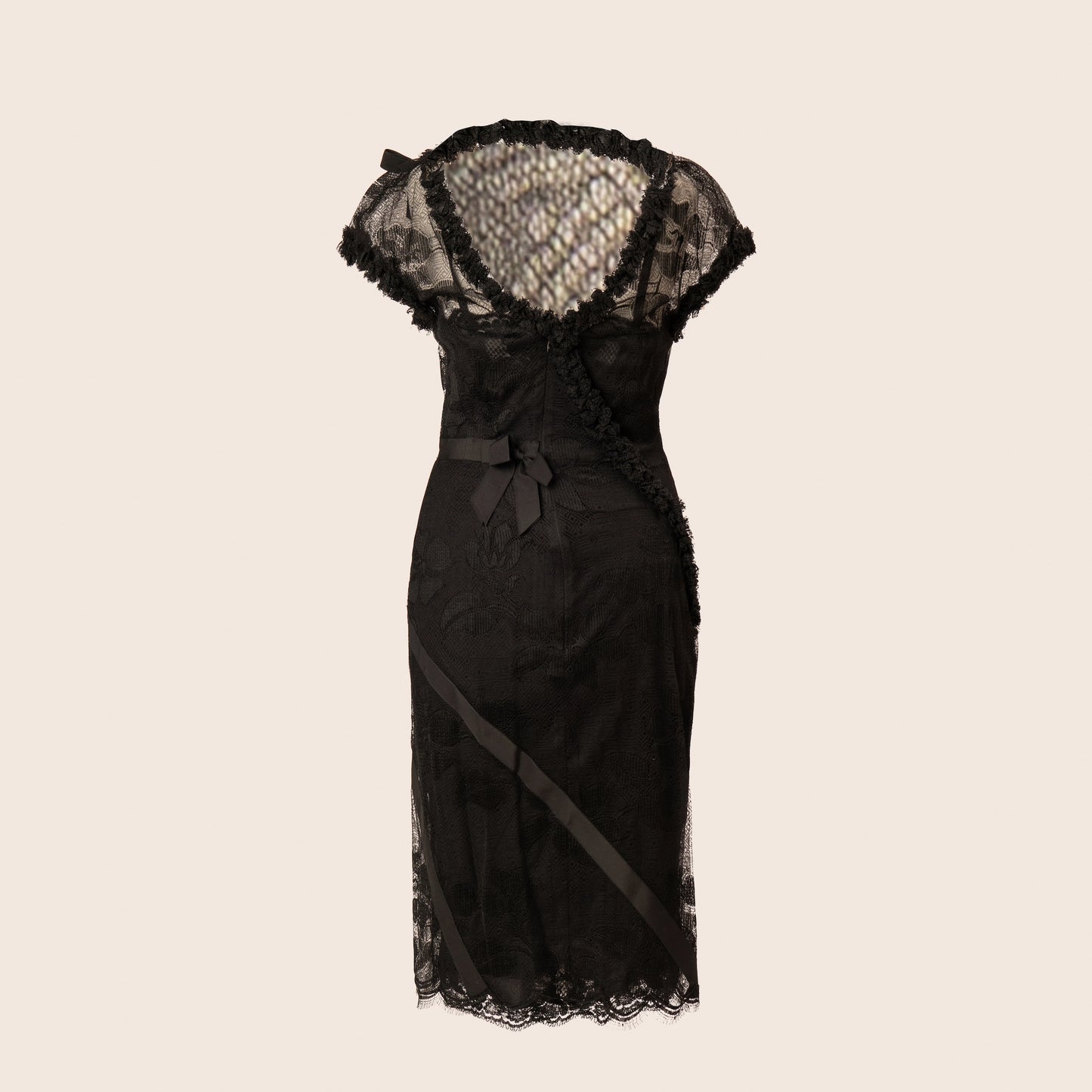 Chanel Black Lace Dress