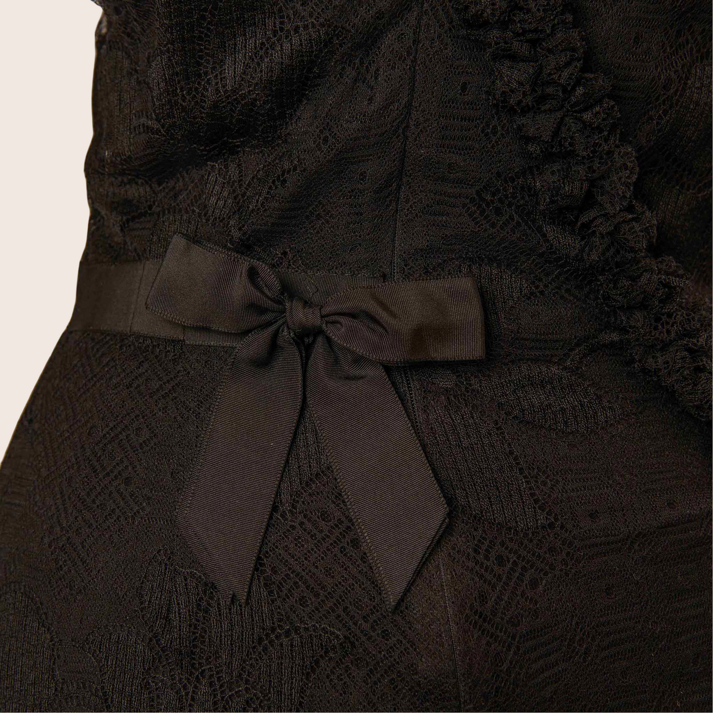 Chanel Black Lace Dress