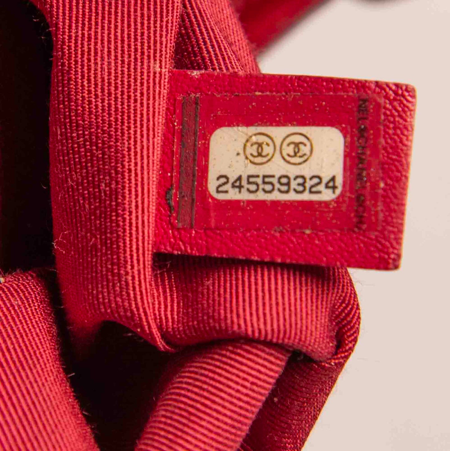 Chanel Red Wool Gabrielle Crossbody