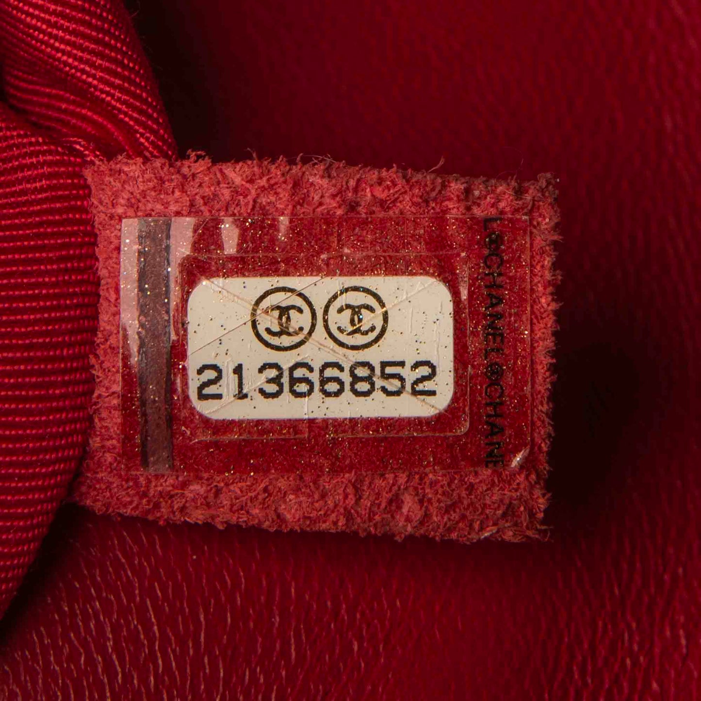 Chanel Red Quilted Tweed Lambskin Old Boy Bag