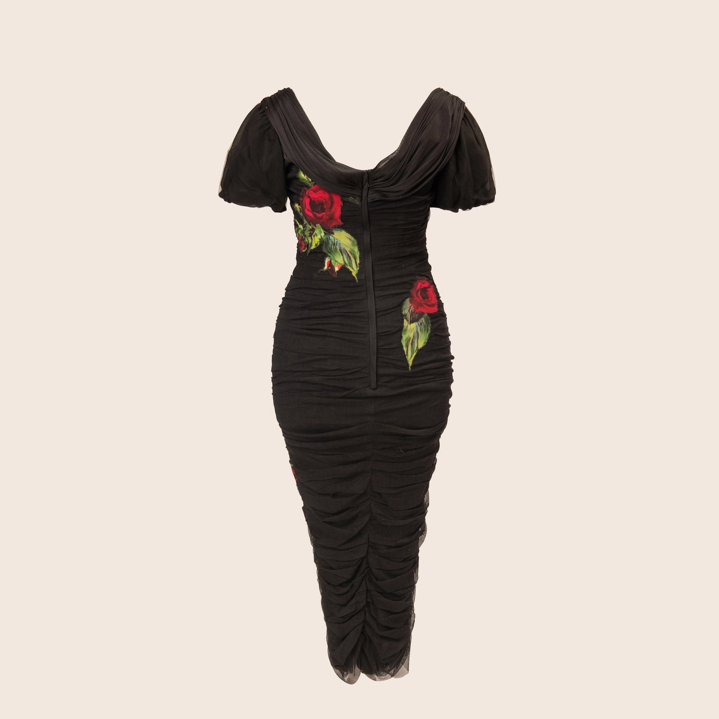 Dolce & Gabbana Rose Print Dress