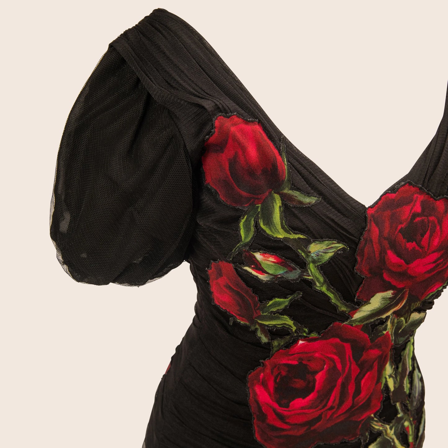 Dolce & Gabbana Rose Print Dress