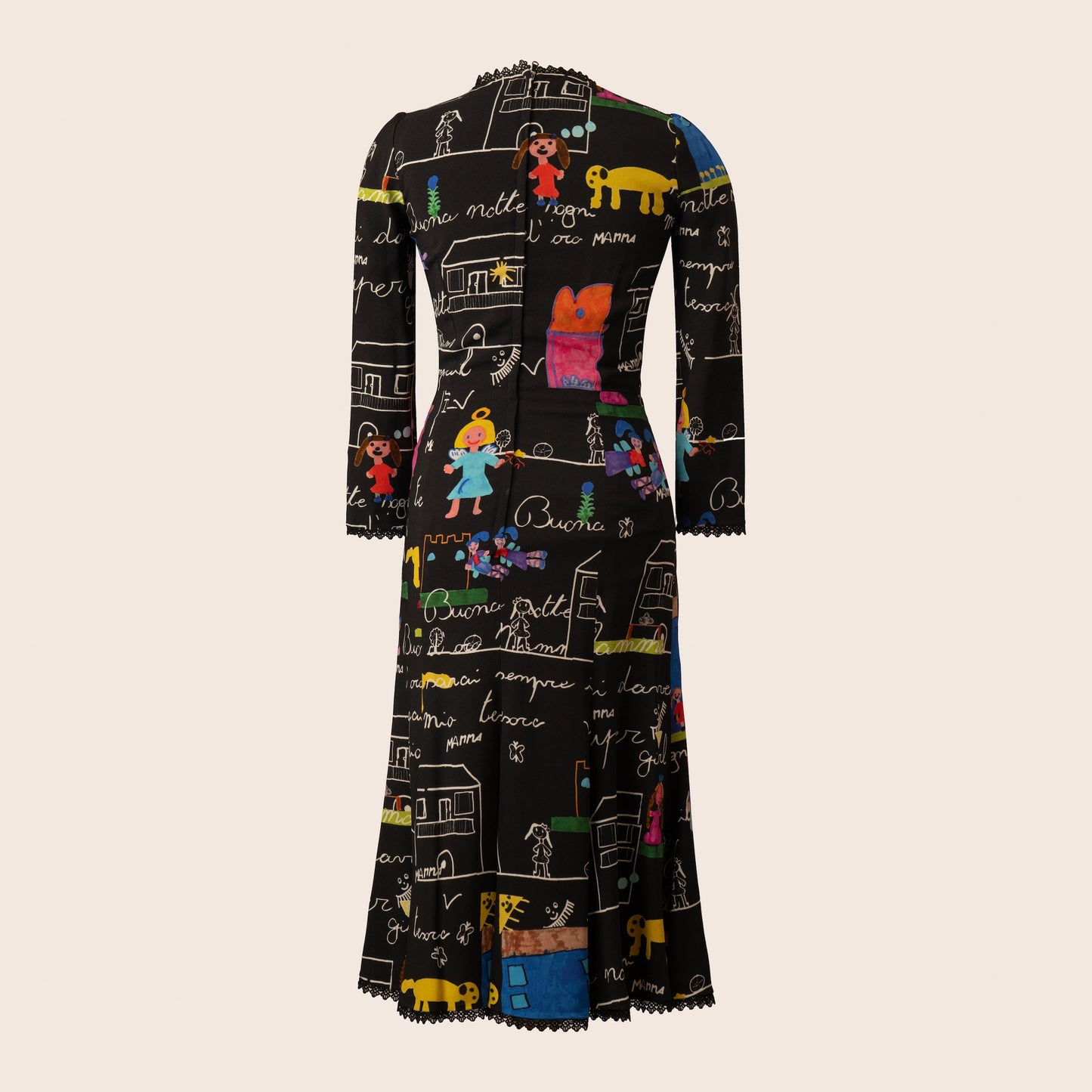 Dolce & Gabbana Printed Midi Dress