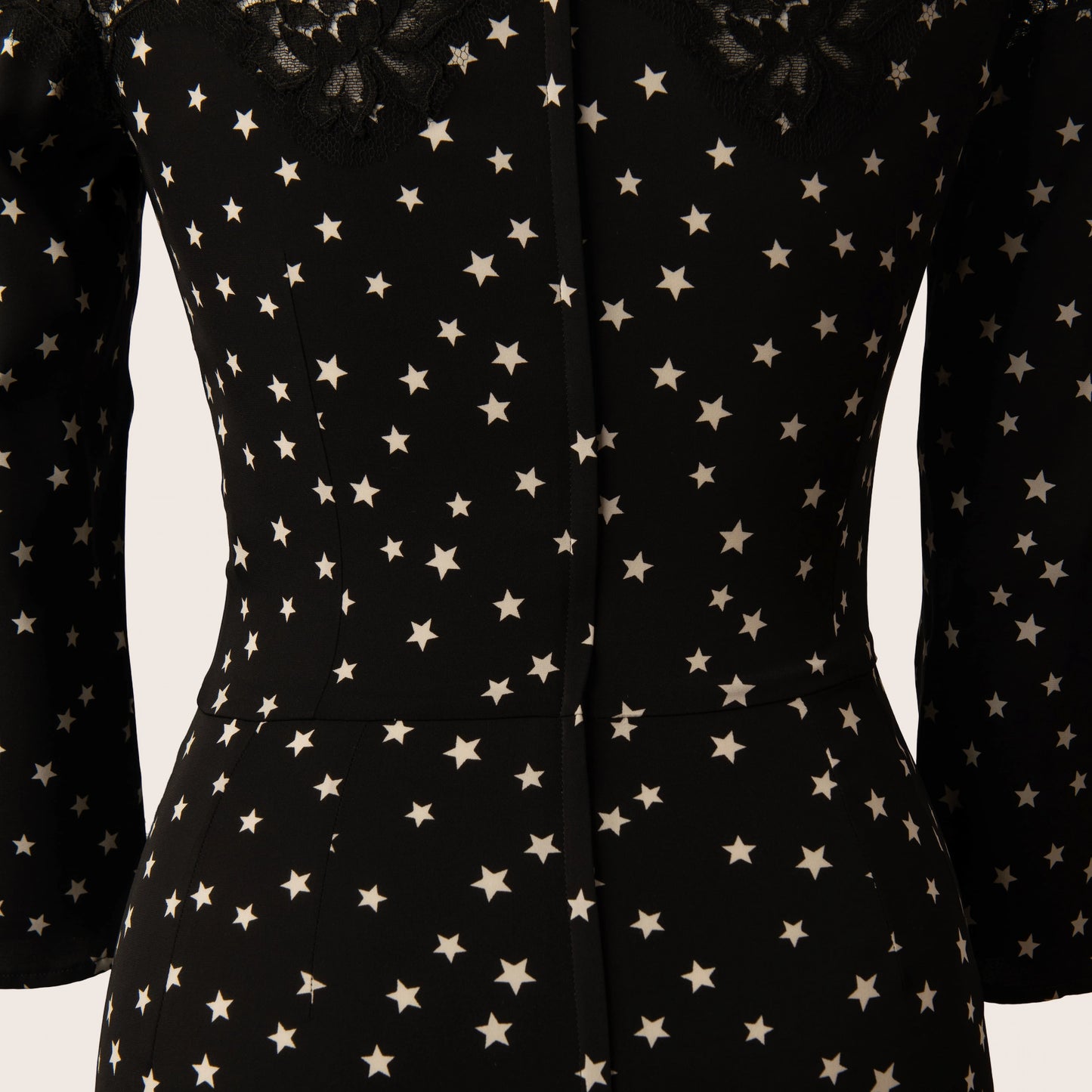 Dolce & Gabbana Black Star Lace Dress